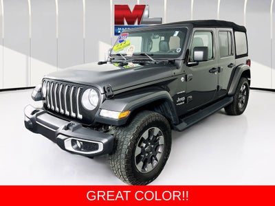 2018 Jeep Wrangler Unlimited Sahara 4x4