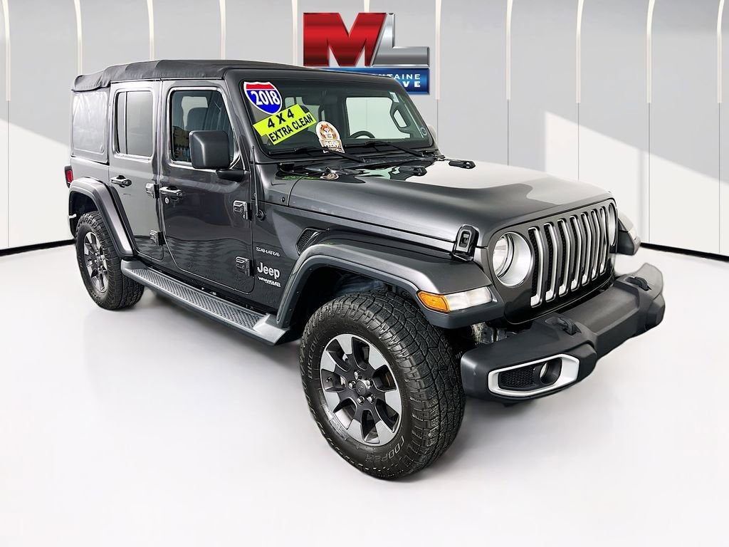 2018 Jeep Wrangler Unlimited Sahara 4x4