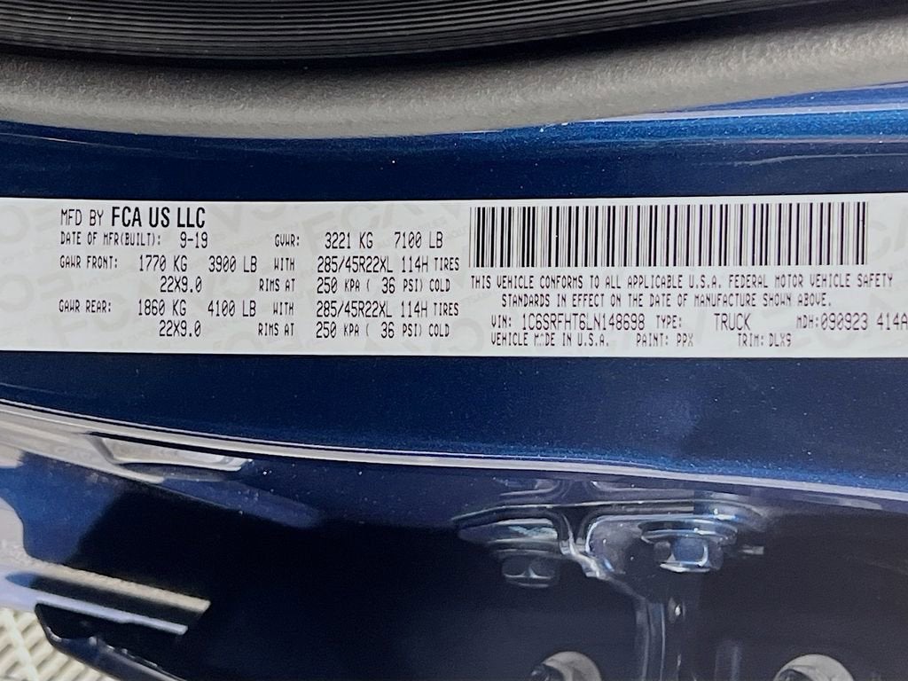 2020 RAM 1500 Limited Crew Cab 4x4 5'7" Box