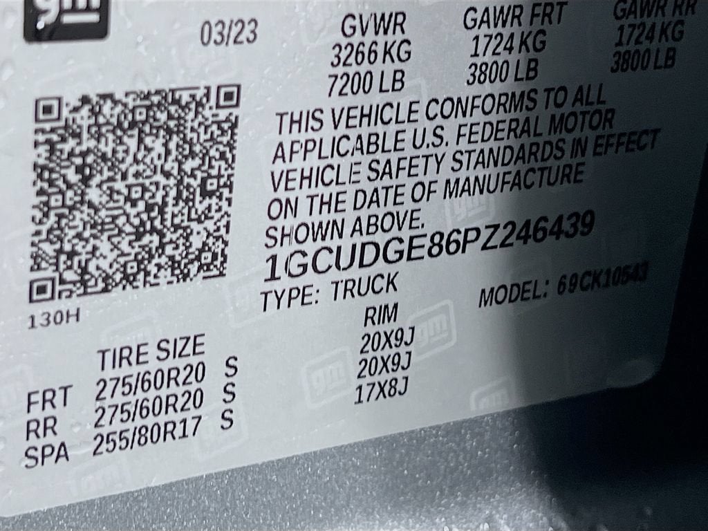 2023 Chevrolet Silverado 1500 LTZ