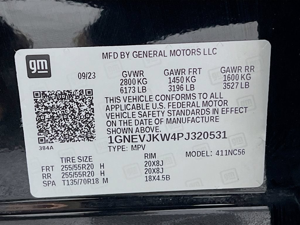 2023 Chevrolet Traverse RS
