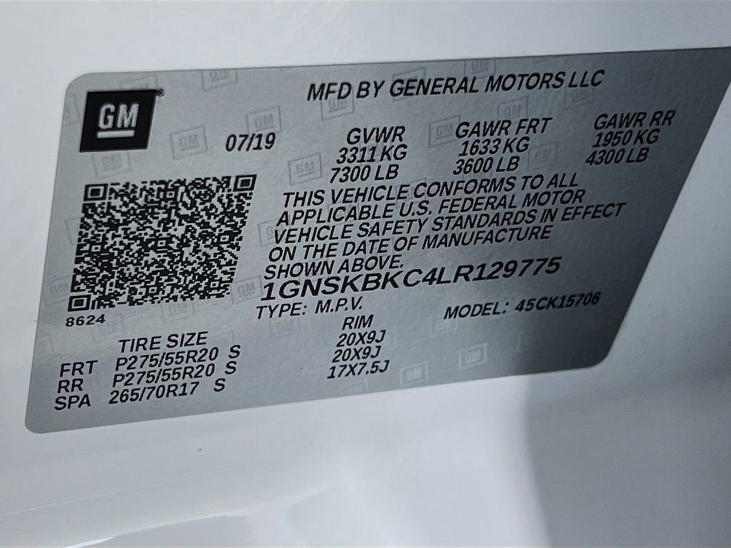 2020 Chevrolet Tahoe LT