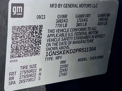 2023 Chevrolet Suburban RST