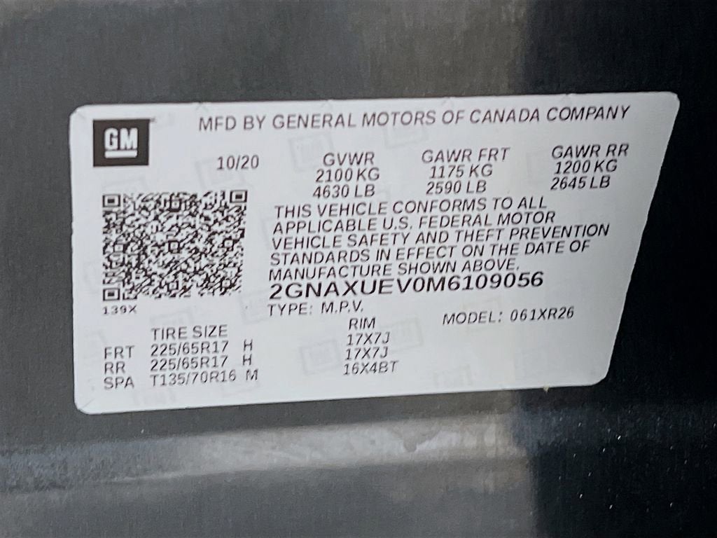 2021 Chevrolet Equinox LT