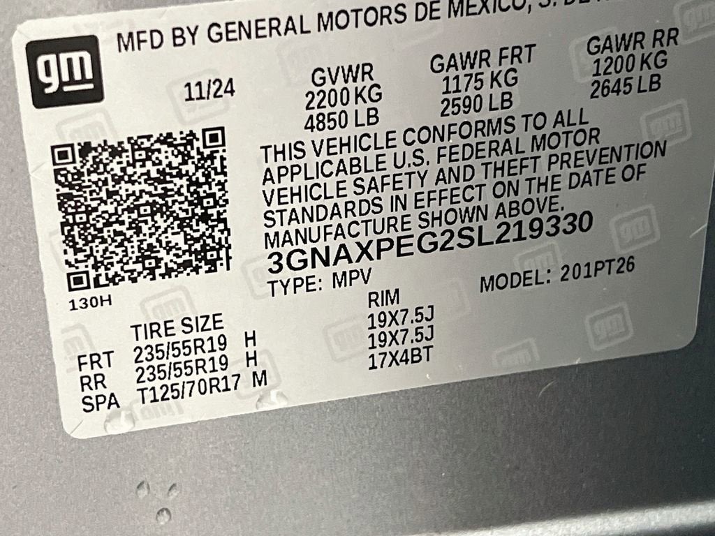 2025 Chevrolet Equinox LT