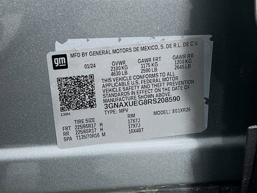 2024 Chevrolet Equinox LT