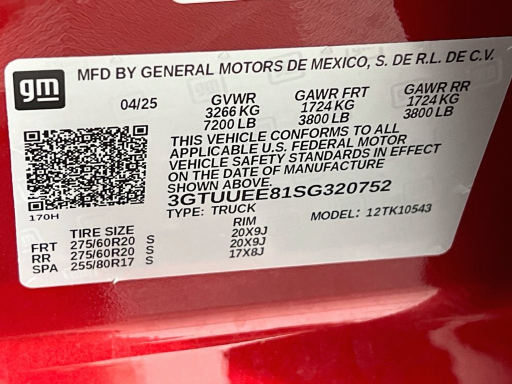 2025 GMC Sierra 1500 AT4